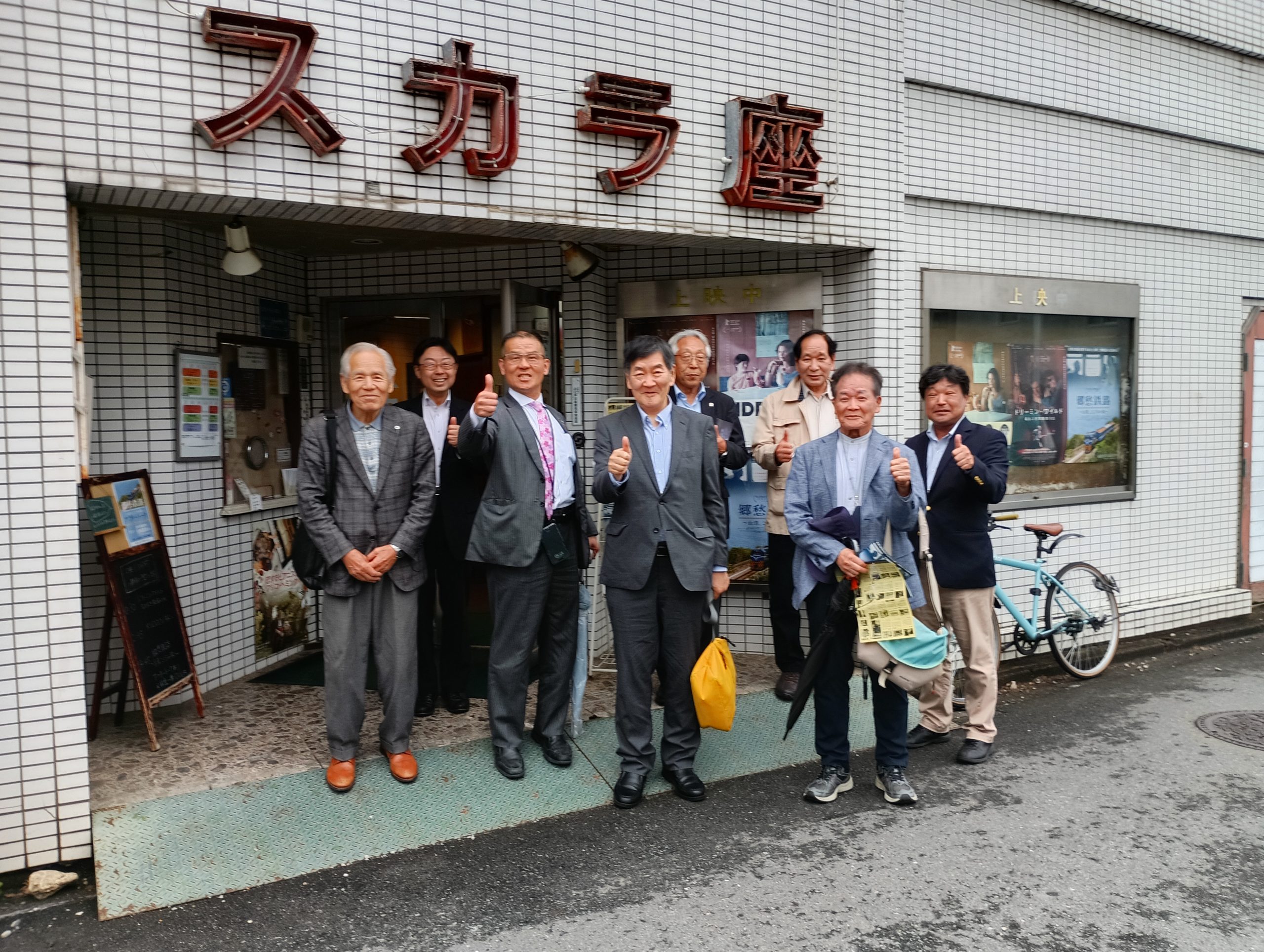 川越スカラ座で、台湾映画「郷愁鉄路」のトークイベントを実施